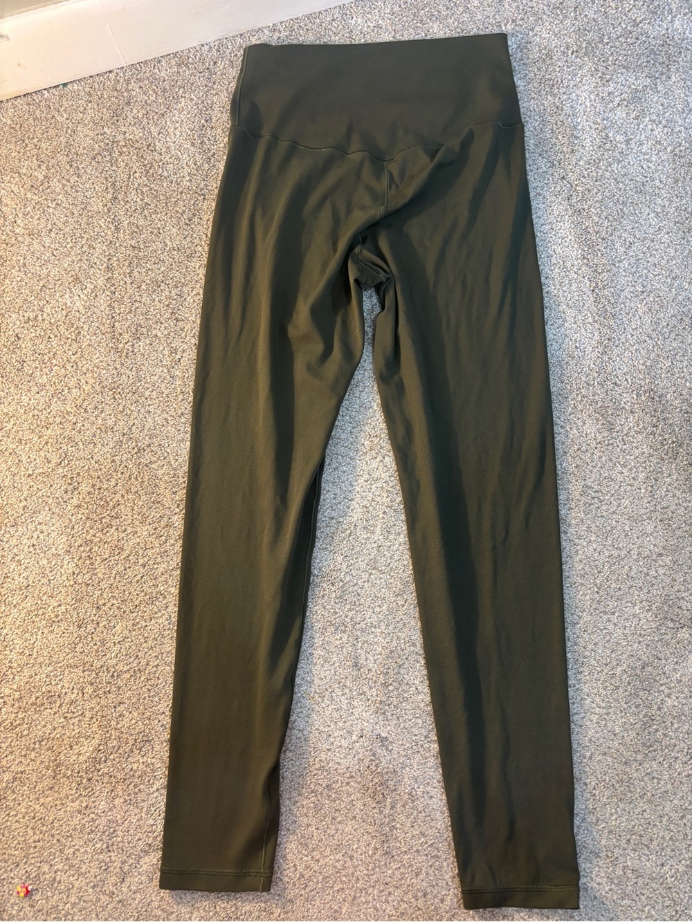 Aerie Offline Real Me 7/8 Legging Hi Rise Stretchy Soft Comfy Size Medium Olive